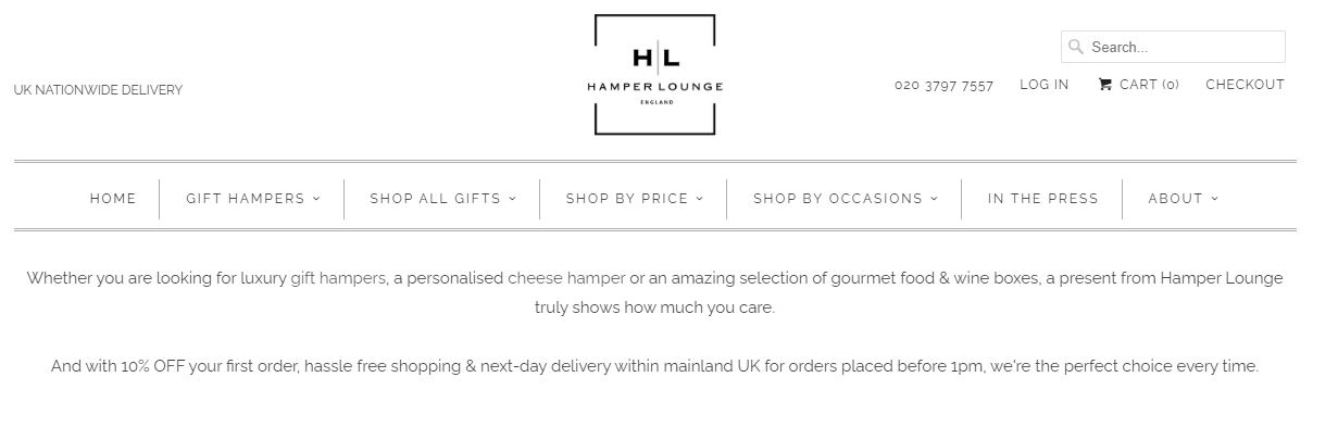 Hampers Lounge England