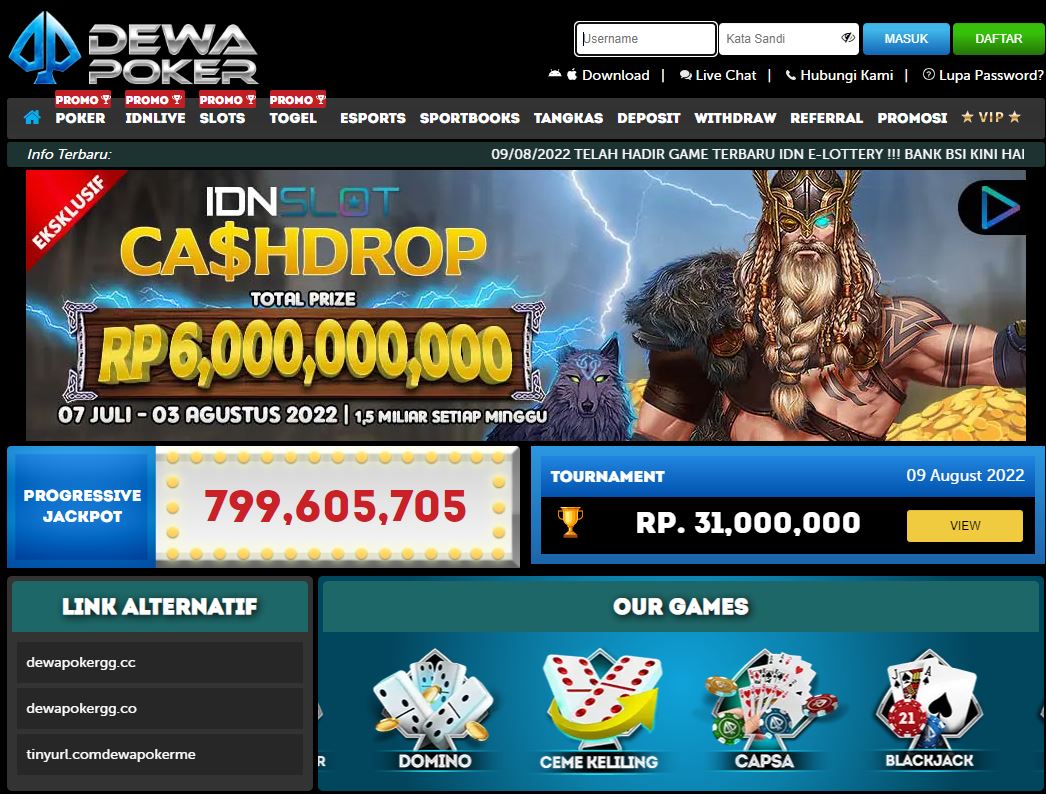 Dewa Poker Online Games