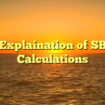 An Explaination of SBEM Calculations